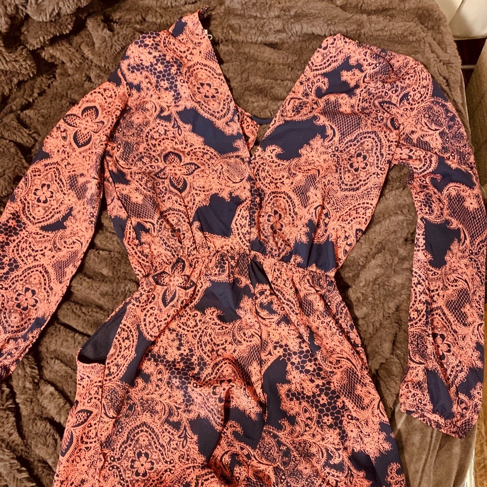 Long sleeve romper